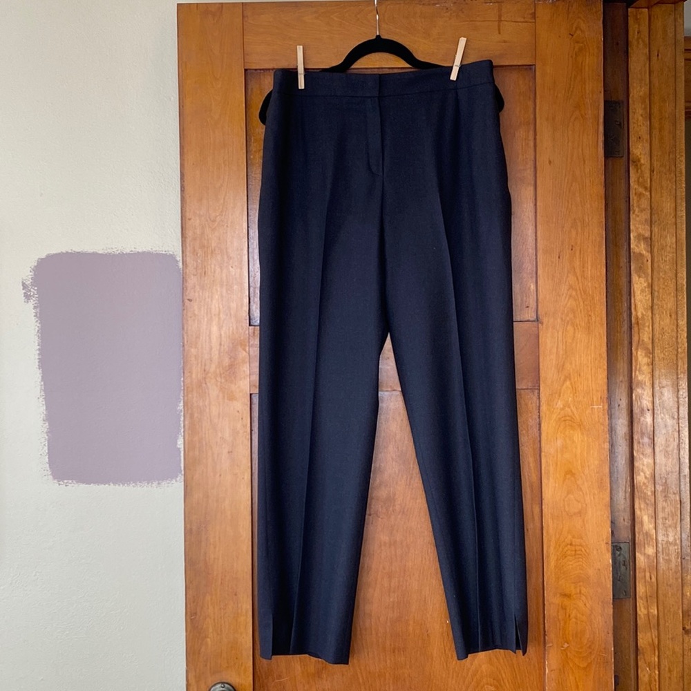 Unlined lightweight wool trousers, vintage Escada size 44